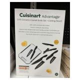 Cuisinart 11pc ceramic coated knife & board set