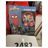 Spiderman slumber bag