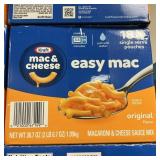 Kraft mac & cheese 18 single serve pouches