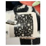 Teen Home faux shearling icon throw 50inx60in