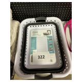 b&D collapsible laundry basket
