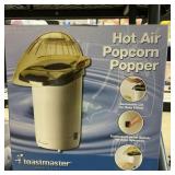 Hot air popcorn popper