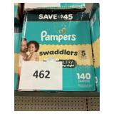 Pampers 140 diapers size 5