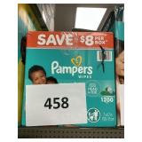 Pampers wipes 1200 ct