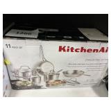 Kitcheniad SS 3-ply base 11 pc cookware set