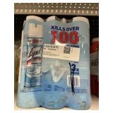 Lysol spray 3 cans