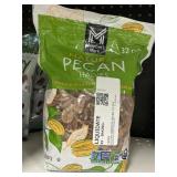 Natural pecan halves 32 oz