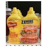 Frenchs mustard 2-30 oz