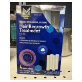 Hair regrowth treatment 4mth