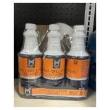 Oven,grill & fryer cleaner 3 bottles