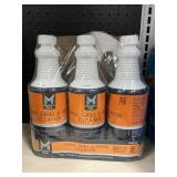 Oven,grill & fryer cleaner 3 bottles