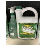 Simple Green cleaner 140oz + spray bottle