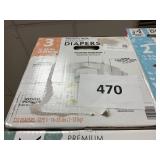 Premium diapers 222 ct size 3