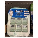 Oral-B glide mint floss 6 pack