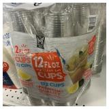 12 fl oz Clear cups 172 ct