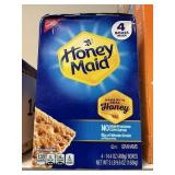 Honey Maid graham crackers 4 boxes