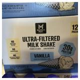 Ultra filtered milk shake 12 ack vanilla