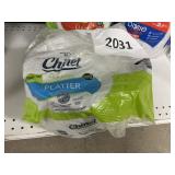 Chinet platter 100 ct -opened