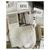 Threshold light filtering curtians 2 panels 84inL