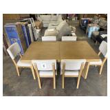 MCM table & 6 chairs -NO box
