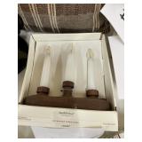 Hearth & Hand LED window candelabra 1 set