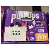 Huggies Pull Ups 4T-5T 102 ct