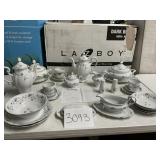 Traditions china dish set