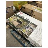 Keter 170G deck box 2 ct -1 is damaged MUST take