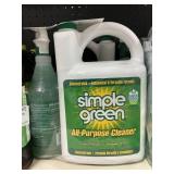 Simple Green cleaner 140oz + spray bottle