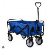 All terrian folding wagon- blue