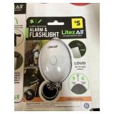 Alarm & flashlight