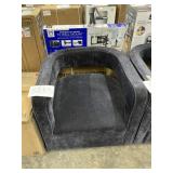 MCM velvet arm chair