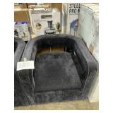 MCM velvet arm chair