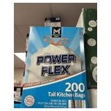 Power Flex 200 tall kitchen bags