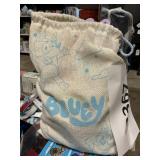 Bluey bag-wooden magnetic pcs