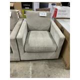 Grey arm chair