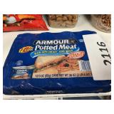Armour potted meats 12-3 oz