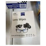 Zeiss lens wipes 250ct