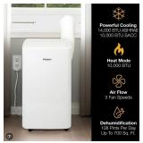 Whirlpool portable A/C unit