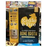 Kettle & Fire bone broth chicken 6 cartons