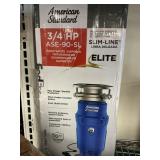 American Standard 3/4 hp waste disposer