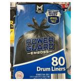 Power Guard drum liners 80 ct
