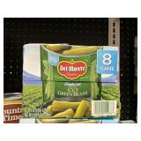 Del Monte cut green beans 8 cans