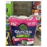 Quilted Northren 32 rolls- blue