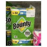 Bounty paper towels 12 rolls