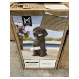 Copper Finish doodle dog statue
