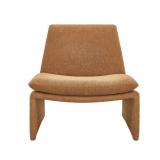 Mid-century accent chair cream