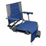 Heated XL stadium seat -blue