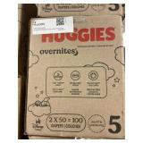 Huggies 100 diapers size 5