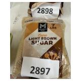 Cane light brown sugar 7lbs